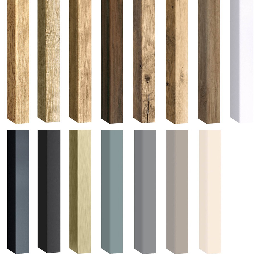 Wzornik kolorów - Lamele MINI [16x30]